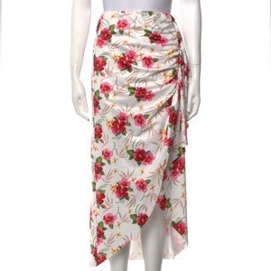 NWT new LOVESHACKFANCY Island vibes, diva skirt, XL FLORAL